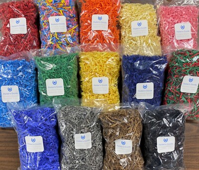 Shredded Crinkle Paper for Packaging Gift Box / Basket Filler/ 2 oz