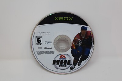 EA Sports NHL 2004 Microsoft Xbox- Disc only