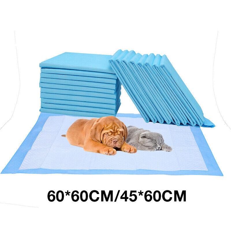 Welpenunterlagen Trainingspolster Puppy Pads 60x45cm/60x60cm Unterlagen Hundeklo