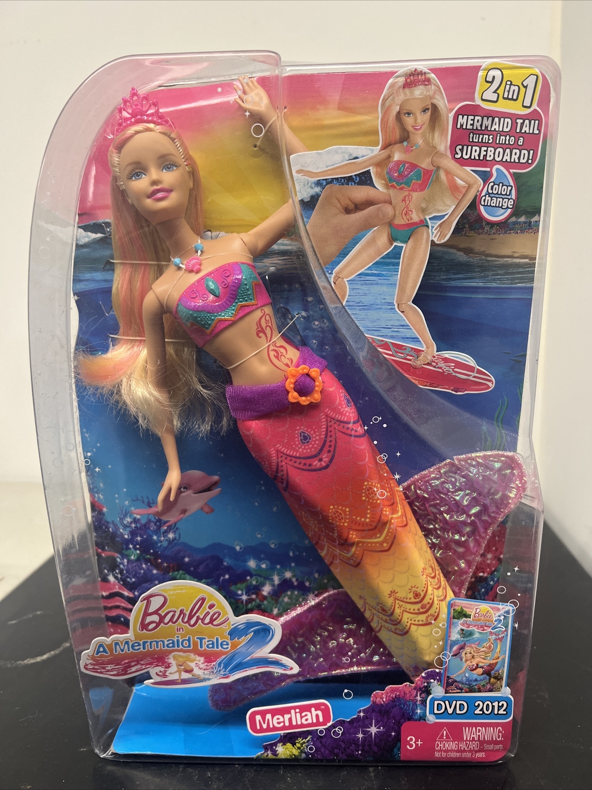 Barbie A Mermaids Tale 2 Merliah Doll 2 In 1 Transforming Tail By