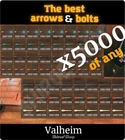 Valheim [PC/XBOX] ⭐Top Arrows & Bolts [x5000]