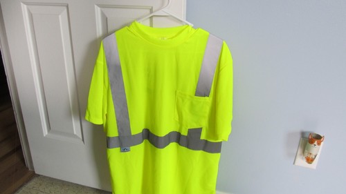 Pyramex High Vis Work Shirt.Large - Picture 2 of 5
