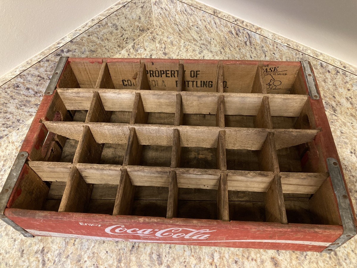 Original Vintage Coca-Cola Wooden 24 Coke Case Crate | eBay