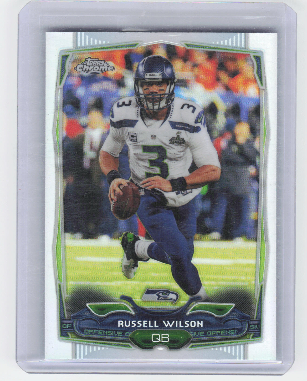 2014 Topps Chrome #102 Russell Wilson Refractor