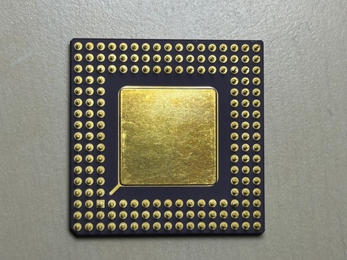 Vintage UMC GREEN CPU U5S-SUPER40 - 40Mhz socket 3 processor - Tested! - Zdjęcie 5 z 5