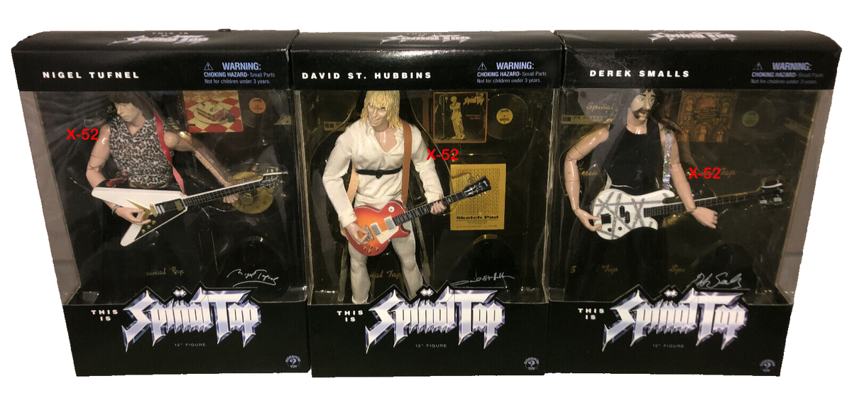 Sideshow Spinal Tap 3 figure set Michael McKean Christopher Guest