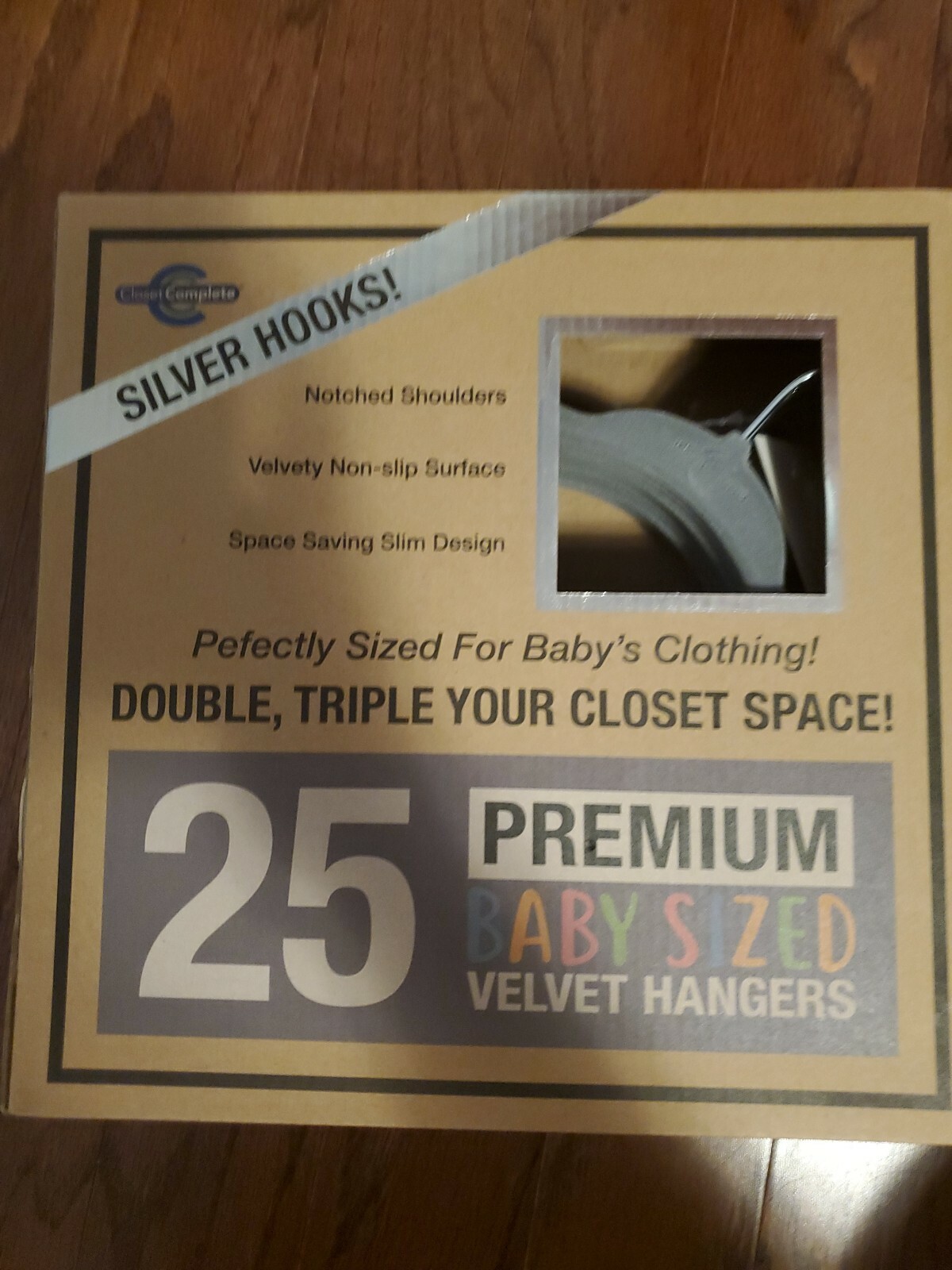closet complete baby velvet hangers
