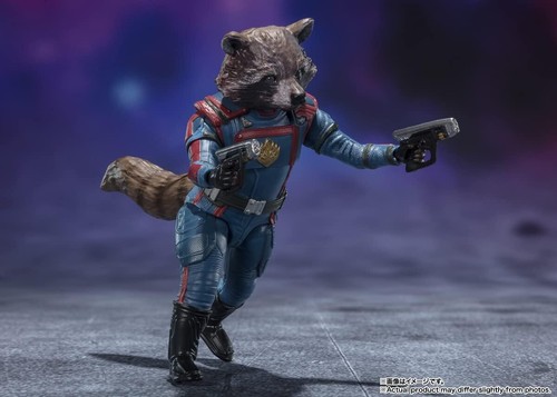 Figura S.H.Figuarts Guardianes de la Galaxia: VOLUMEN 3 Star-Lord & Rocket Raccoon - Imagen 6 de 6