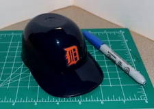 Detroit Tigers AWAY Orange "D" Stadium Ice Cream Helmet Sundae *DIECUT DECALS*