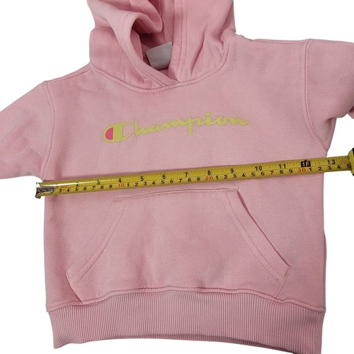 Champion Kleinkind Mädchen rosa Hoodie & Jogginghose Set Größe 2T gebraucht - Bild 11 von 16