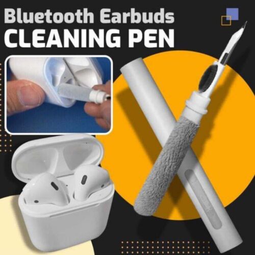 Bluetooth-Kopfhörer-Reinigungsstift Anti-Verstopfungsbürste Kabelloser 〒 - Picture 2 of 14