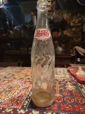 ACL Glass Bottle Vintage Pepsi 10 Oz
