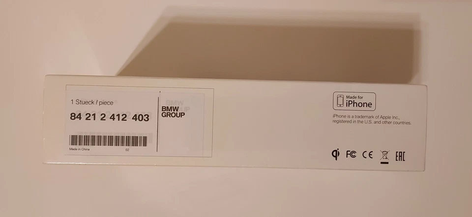 Estuche de carga inalámbrica BMW para Apple iPhone 6 Plus/6sPlus Co 84212449610 Foto 2 de 4