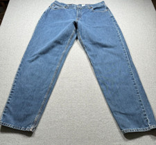 VTG Levi's Womens 560 16 Miss L Loose Fit Straight Leg Y2K Made in USA Black Tag