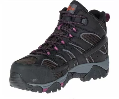 Merrell Women's J15876 Mid Waterproof Comp Toe Safety Boots-- Clearance | eBay