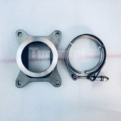 SUS310 Exhaust Turbo Adapter Flange for AUDI EA888 GEN3 Garrett V-Band G25 G30 - Picture 3 of 3