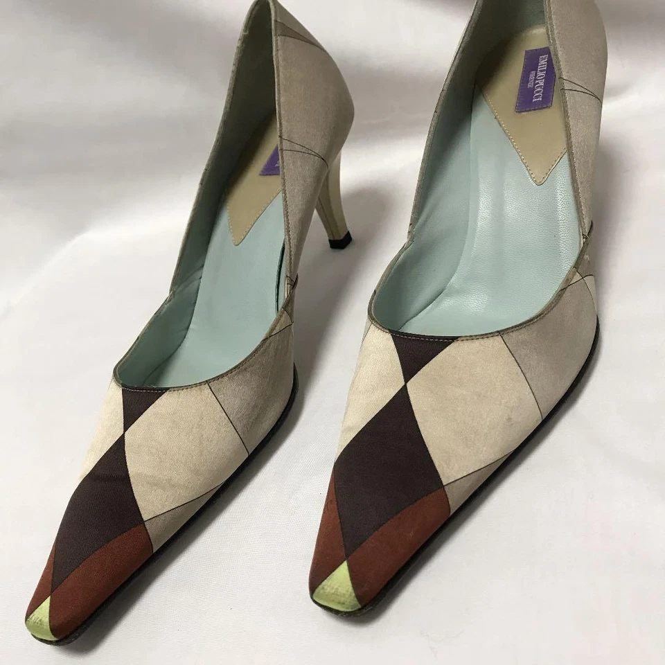 Bombas de satén Emilio Pucci Foto 4 de 4