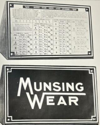 PHOTOPLATING COMPANY MINNEAPOLIS Munsingwear Store Display Photo Catalog PAGE