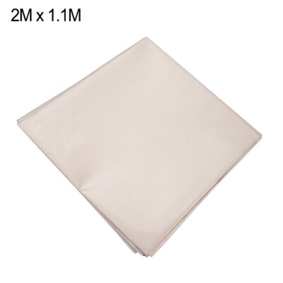 2M*1.1M Practical Silver Soft Grounding  for EARTHING EMF RF RFID Shielding