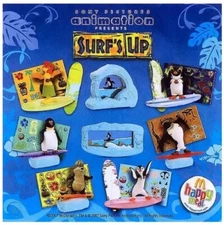 2007 SONY PICTURES SURF'S UP MCDONALDS HAPPY MEAL TOYS - U - PICK