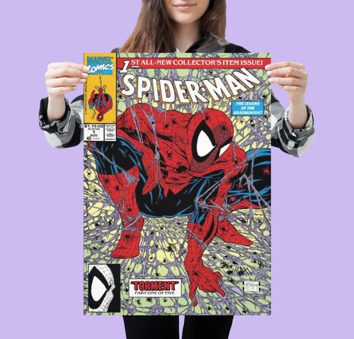 Comicbuch Cover Poster Vintage ikonische Umschläge Retro klassische Wandkunst Dekor - Bild 10 von 22