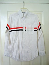 Thom Browne NY White Chambray Oxford Shirt Size S
