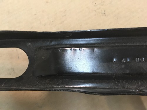 CUDA CHALLENGER 1973-74 HOOD LATCH FRONT PANEL RADIATOR SUPPORT OEM - Picture 5 of 9