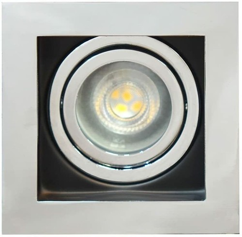 Ceiling Recessed Downlight Square Single Double Or Triple Spotlight Fixtures Squ - Picture 4 of 7