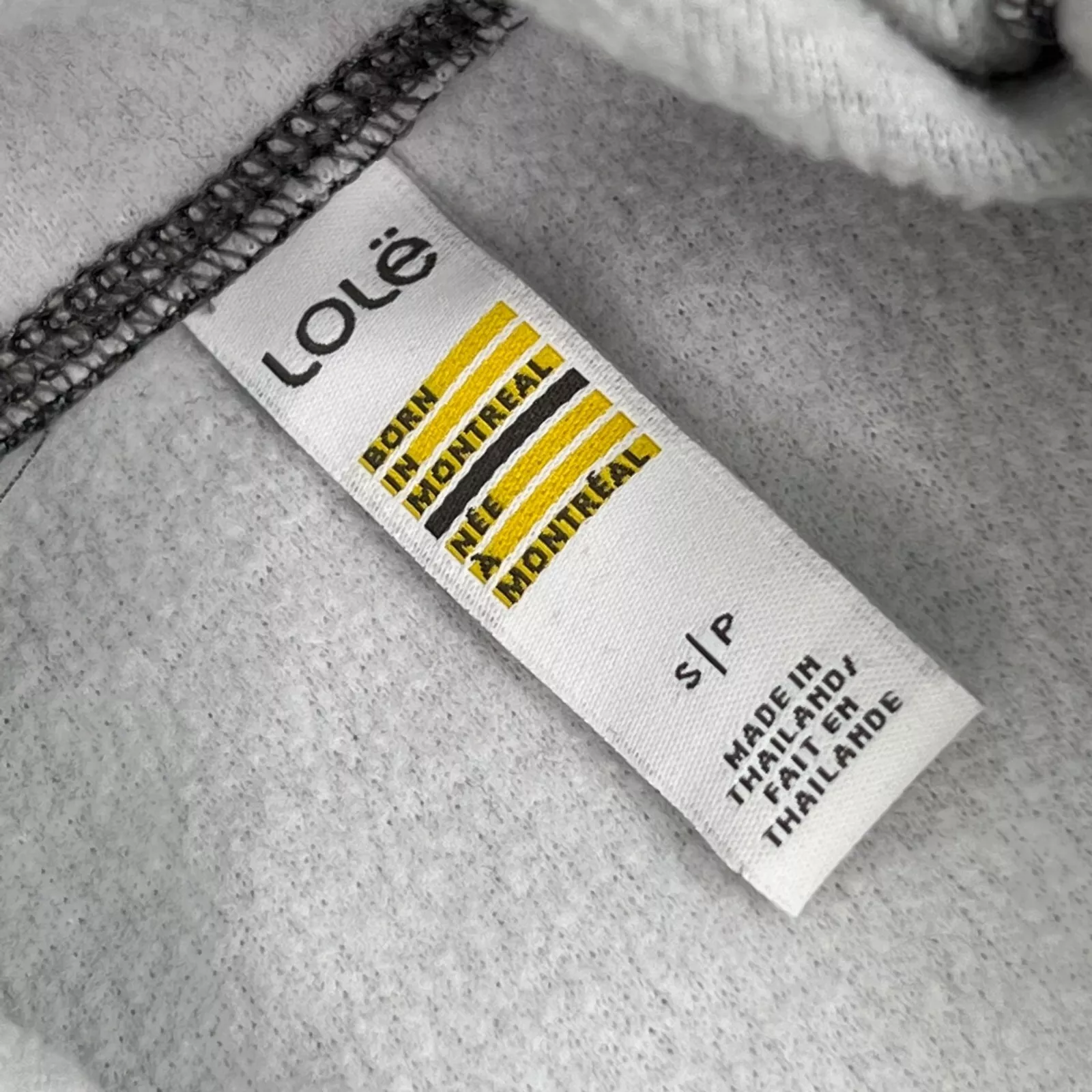 lole cowl neck polyester blend comfort active sweatshirt