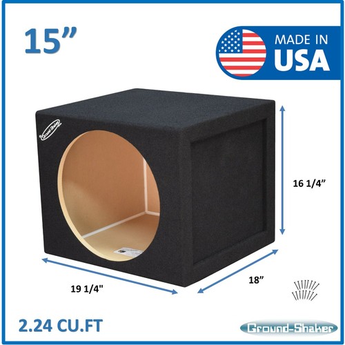 Sealed Sub Box Subwoofer Enclosure 