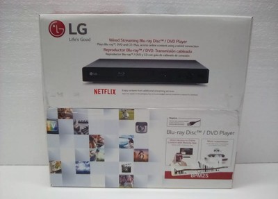 LG Blu-ray Player with Streaming Services - BPM25 - New Opened Box