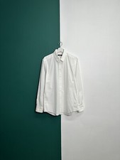 Mens Dolce & Gabanna DG Gold Used  Button Front Shirt Dots 16 1/2 | 42 Italy