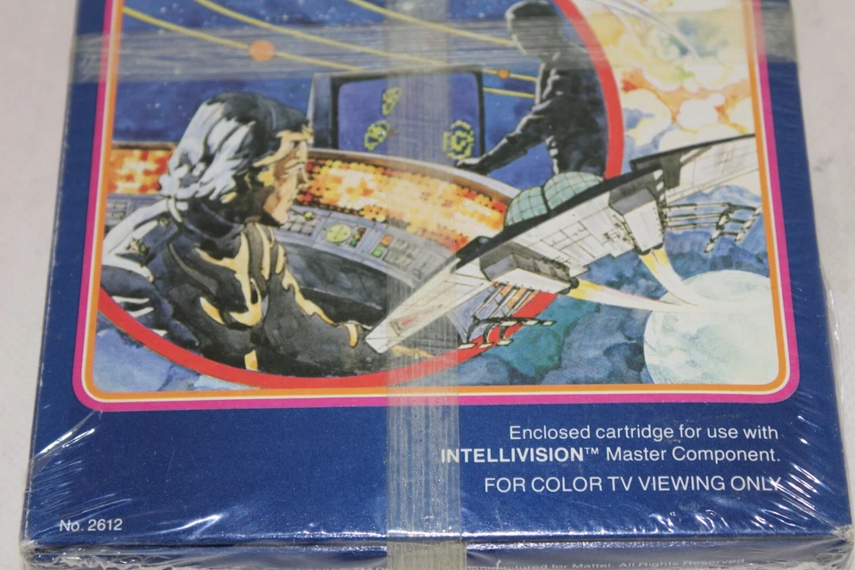Vintage Intellivision Game SPACE BATTLE Mattel Complete NEW SEALED - Image 4 of 4