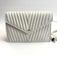 Valentino Garavani Shoulder Bag Coin Case White Used