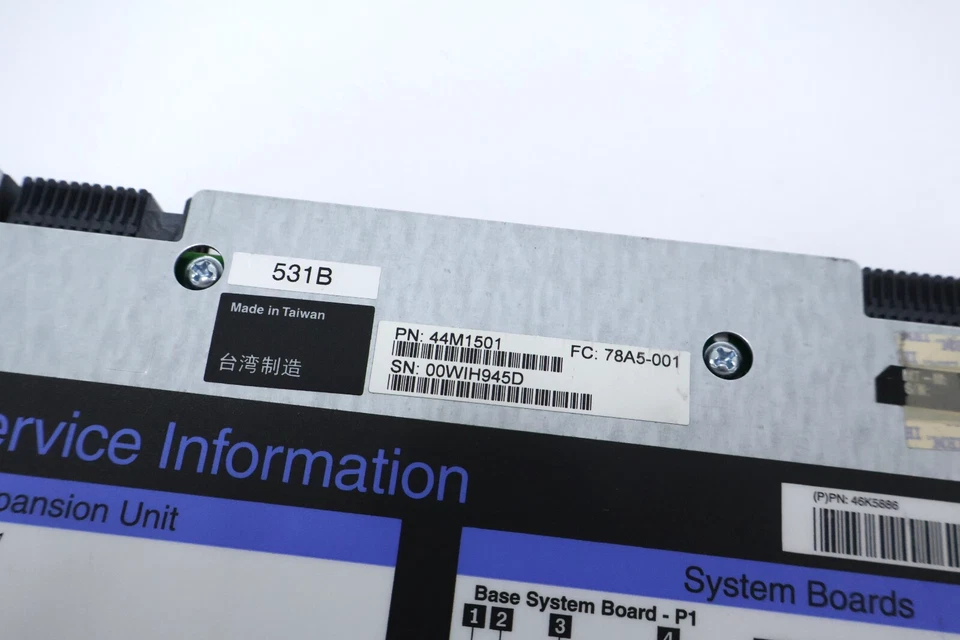 IBM 44M1501 Blade Server POWER7 3.3GHz 64GB RAM No HDD - Image 4 of 4