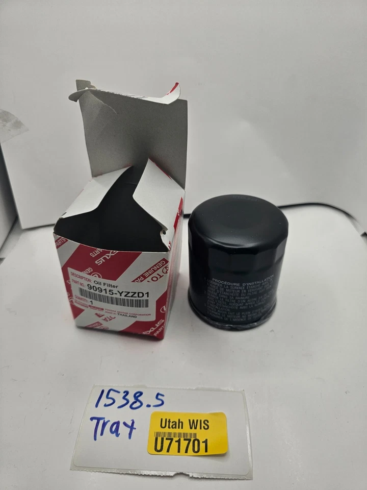 Filtro de aceite de motor 90915YZZD1 para Toyota Tacoma Lexus ES250 ES300 Foto 4 de 4