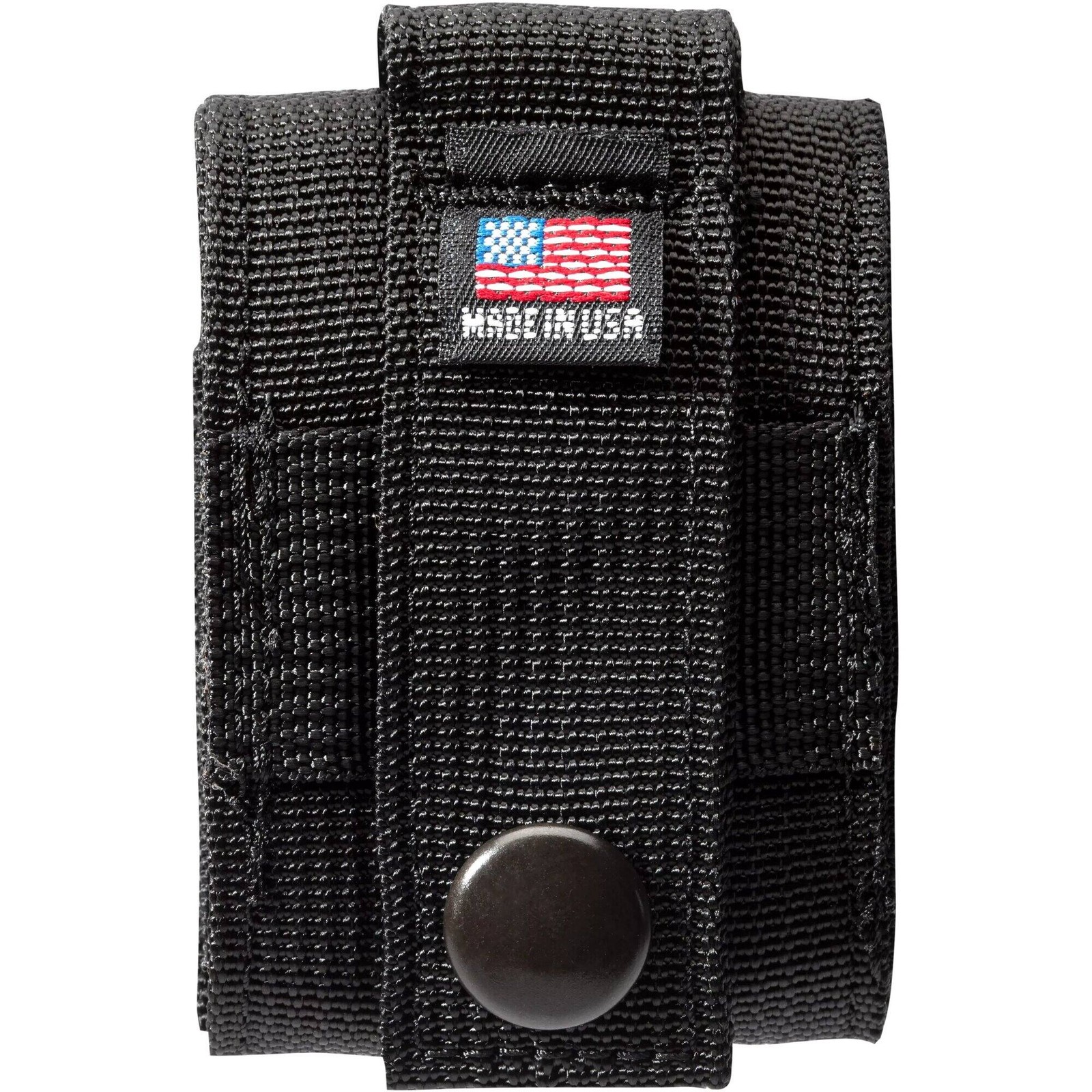 Zippo Lighter Pouch Black Tactical Nylon Hook and Loop Closure 48400