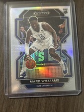 2022 Panini Prizm Draft Picks Mark Williams  RC #62 Duke Hornets NBA