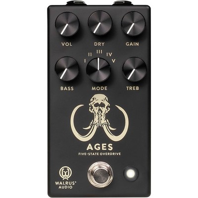 Walrus Audio Minimal Series Ages Five-State Overdrive Pedal - Black