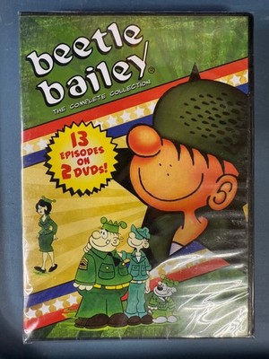 BEETLE BAILEY - The Complete Collection - 13 Episodes DVD NEW/SEALED