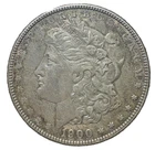 1900 Morgan Silver Dollar • Philadelphia Mint • 90% Silver VF