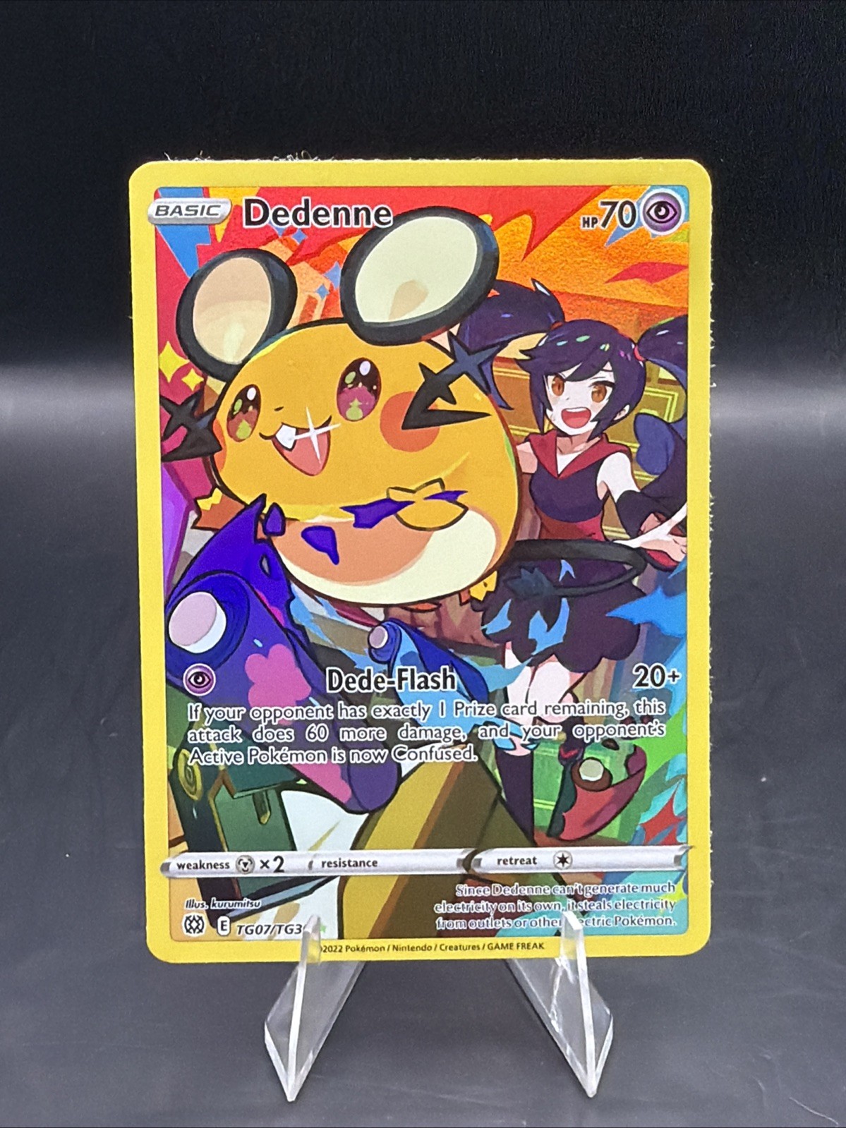 Dedenne TG07/TG30 Swsh09: Brilliant Stars Trainer Gallery Holo