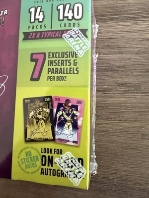 Bo Jackson Battle Arena 2026 Edition Double Mega Box New Sealed IN