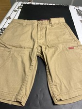 Levi s Khaki Cargo Shorts Boys Sz 14 School Uniform Skateboarding MSRP 42