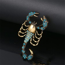 Scorpion Brooches Fashion Insect Brooch Groom Pin Suit Badge Women Jewelry