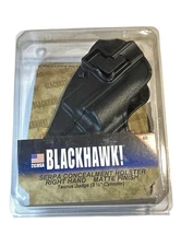 BLACKHAWK Serpa 410540BK-R RH Paddle Belt Holster 3" Taurus Judge 2.5" Cylinder
