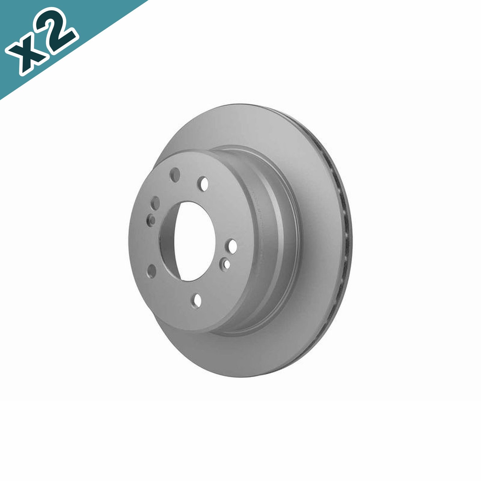 HELLA Brake Disc Rear Fits Ssangyong Rodius Stavic Turismo 8DD 355 134-921