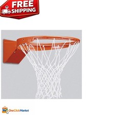 Durable Braided Nylon Basketball Net - 12 Loop Design, Perfect for All Courts
