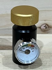 Paintball Single Port Universal Fill Adapter UFA With 3000psi Gauge New