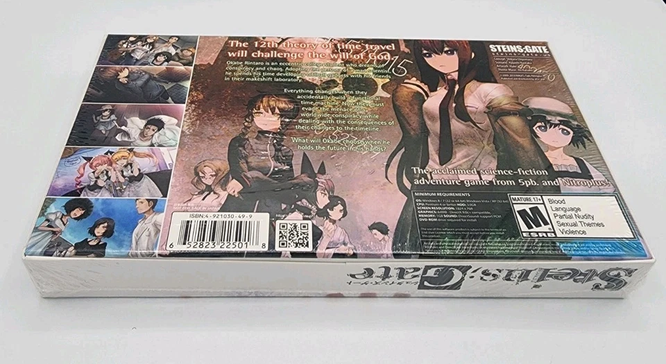 Steins Gate PC Limited Edition JAST USA 2014 - NEW - Factory Sealed - Rare - Image 2 of 4